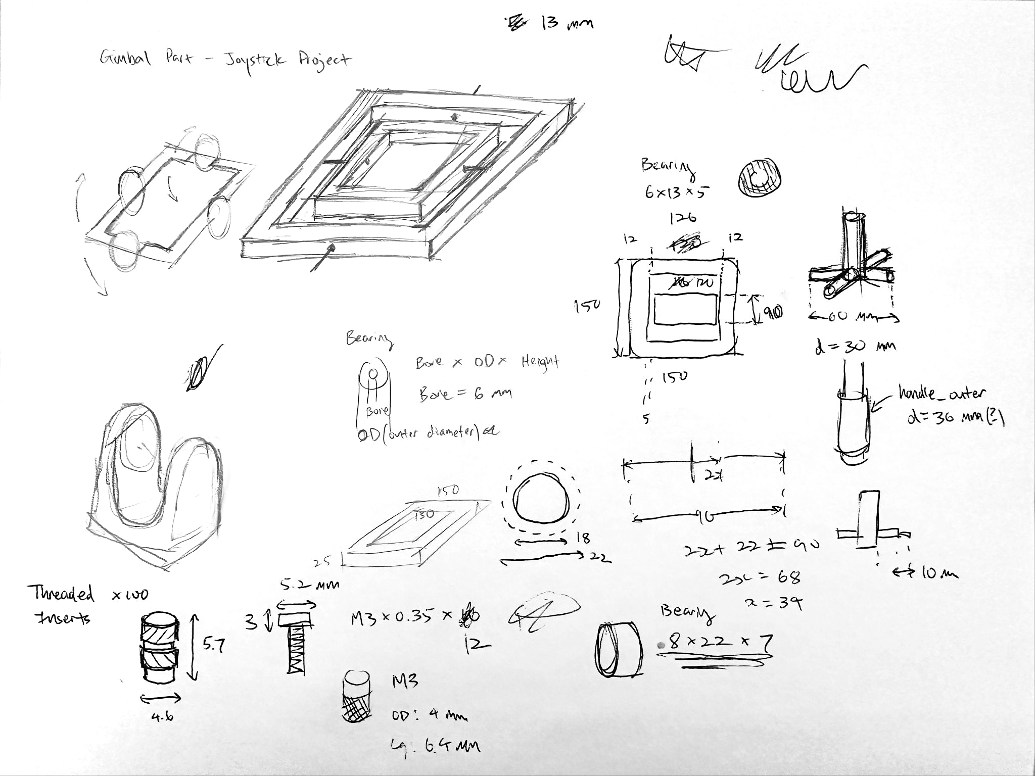 Flight stick prototype