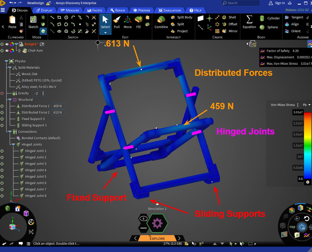 Foldable chair